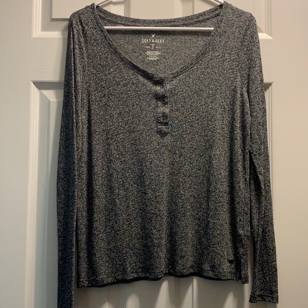 Gray long sleeve